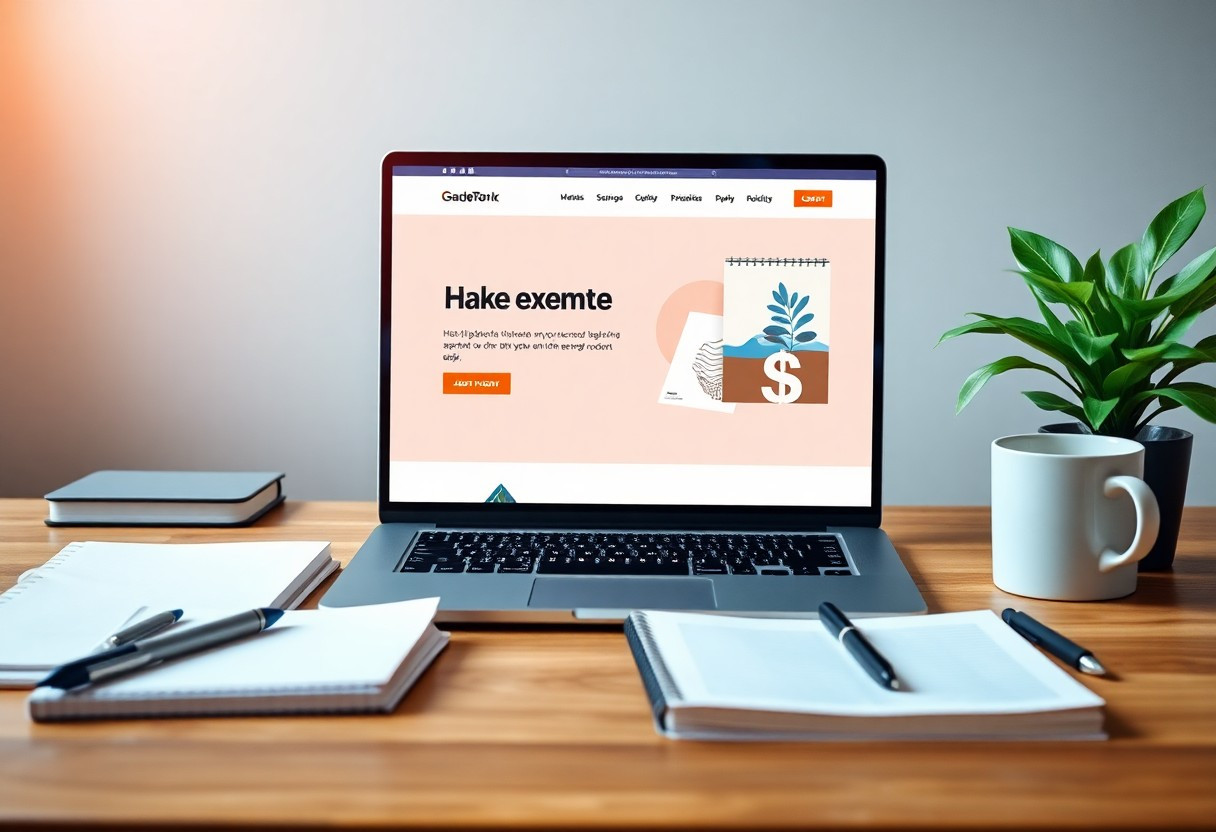 skapa en hemsida som konverterar besokare drb