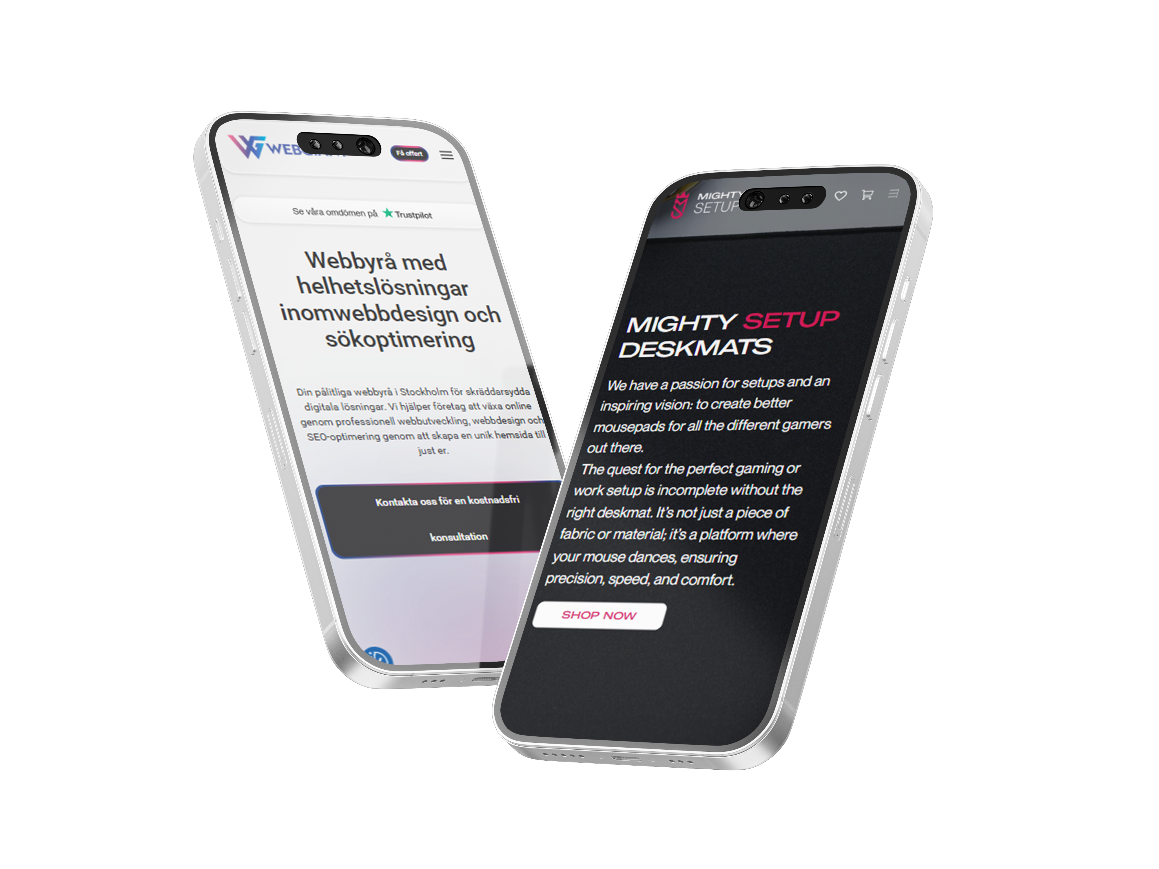 Mobile-optimized online store